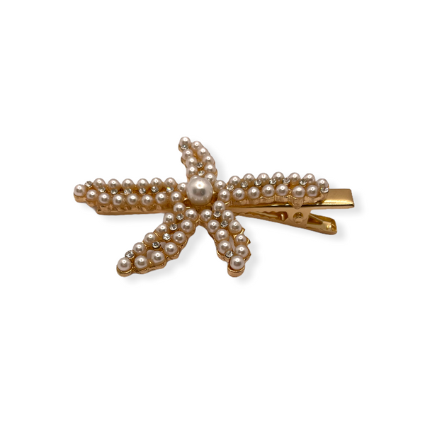 Pearly star Hair pin
